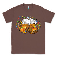 Chestnut beer with christmas lights Classic Tee - FaDigitalArtStudio