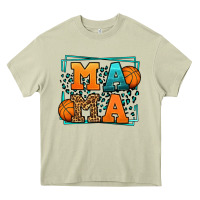 Mossy leopard basketball mama Mother's Day Heavy Core Tee - LillyAllenDesigns