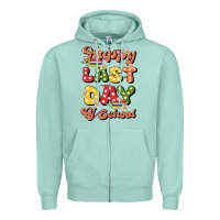Seafoam happy last day of school Zipper Hoodie - JahusDesignShop