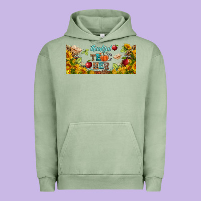 Thankful Teacher Fall Libbey Glass Urban Hoodie Designed By Bundleandbundleshop