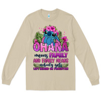 Mushroom ohana means family Long Sleeve Tee - Zillion Design Studio