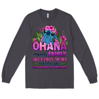 Smoke ohana means family Long Sleeve Tee - Zillion Design Studio