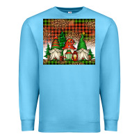 Ocean Blue Christmas gnomes Premium Sweatshirt - Jasminsmagicworld