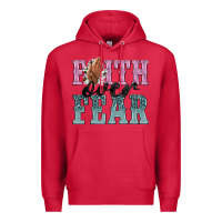 Cardinal faith over fear Premium Hoodie - NancyCooperArtShop
