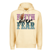 Pina Colada faith over fear Premium Hoodie - NancyCooperArtShop