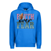 True Royal faith over fear Premium Hoodie - NancyCooperArtShop