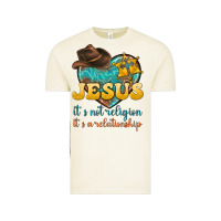 Vintage Arctic jesus it s not religion it s a relationship Vintage Tee - texasbilliewilder
