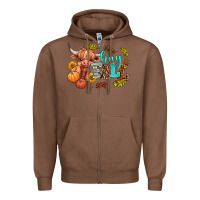 Chestnut hay fall heifer Zipper Hoodie - AdoDesignShop