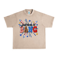 French Oak just here to bang Urban Heavy Tee - texasbilliewilder