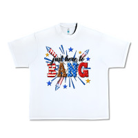 White just here to bang Urban Heavy Tee - texasbilliewilder