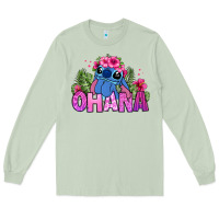 Matcha ohana stitch Long Sleeve Tee - Zillion Design Studio