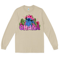 Mushroom ohana stitch Long Sleeve Tee - Zillion Design Studio