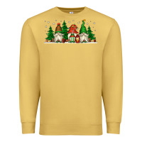 Antique Gold Christmas gnomes Premium Sweatshirt - Jasminsmagicworld