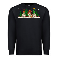 Black Christmas gnomes Premium Sweatshirt - Jasminsmagicworld