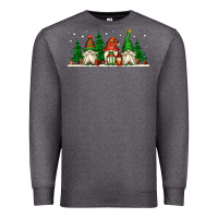 Charcoal Heather Christmas gnomes Premium Sweatshirt - Jasminsmagicworld