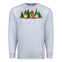 Heather Grey Christmas gnomes Premium Sweatshirt - Jasminsmagicworld