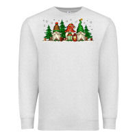 Oatmeal Heather Christmas gnomes Premium Sweatshirt - Jasminsmagicworld