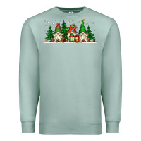 Seafoam Christmas gnomes Premium Sweatshirt - Jasminsmagicworld