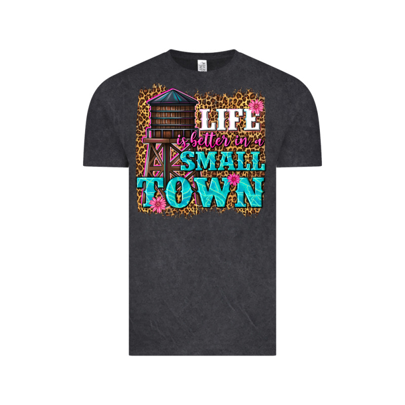 Life Is Better In A Small Town Vintage Tee by texasbilliewilder | Teevron