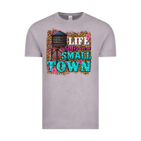Vintage Zinc life is better in a small town Vintage Tee - texasbilliewilder
