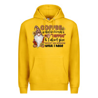 Lemon coffee spelled backwards is eeffoc & i don't give Premium Hoodie - MaliasSmallBusiness