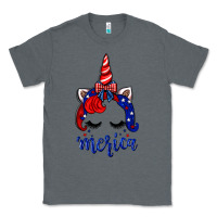 Charcoal Heather 4th of July unicorn Classic Tee - Neo Western