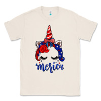 Natural 4th of July unicorn Classic Tee - Neo Western
