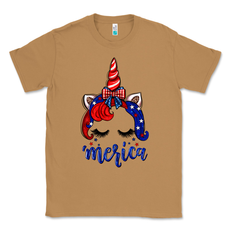 4th Of July Unicorn Classic Tee by Neo Western | Teevron