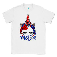 White 4th of July unicorn Classic Tee - Neo Western