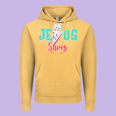 Jesus Saves Vintage Hoodie Designed By Jahusdesignshop