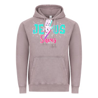 Vintage Zinc jesus saves Vintage Hoodie - JahusDesignShop