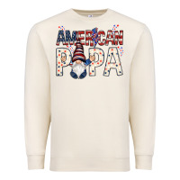 Sandshell american papa with gnome Premium Sweatshirt - NancyCooperArtShop