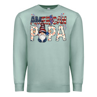 Seafoam american papa with gnome Premium Sweatshirt - NancyCooperArtShop
