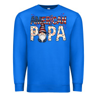 True Royal american papa with gnome Premium Sweatshirt - NancyCooperArtShop