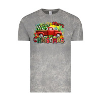 Cloud Rock merry christmas truck Vintage Tee - Zillion Design Studio