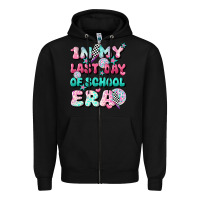 Black in my last day of school era Zipper Hoodie - JahusDesignShop