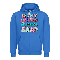 True Royal in my last day of school era Zipper Hoodie - JahusDesignShop