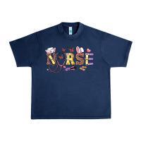 Navy easter nurse Urban Heavy Tee - RanaPortraitStore
