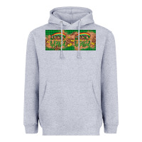 Heather Grey St. Patrick's Day Western  Lucky And Blessed Heavyweight Hoodie - Artiststas