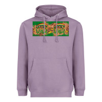 Lavender St. Patrick's Day Western  Lucky And Blessed Heavyweight Hoodie - Artiststas