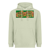 Matcha St. Patrick's Day Western  Lucky And Blessed Heavyweight Hoodie - Artiststas