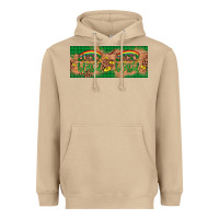 Mushroom St. Patrick's Day Western  Lucky And Blessed Heavyweight Hoodie - Artiststas