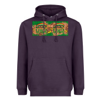 Plum St. Patrick's Day Western  Lucky And Blessed Heavyweight Hoodie - Artiststas