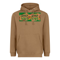 Toasted Coconut St. Patrick's Day Western  Lucky And Blessed Heavyweight Hoodie - Artiststas