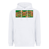 White St. Patrick's Day Western  Lucky And Blessed Heavyweight Hoodie - Artiststas