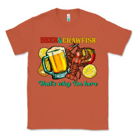 Copper beer&crawfish that's why i'm here Classic Tee - FaDigitalArtStudio