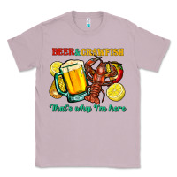 Lilac beer&crawfish that's why i'm here Classic Tee - FaDigitalArtStudio
