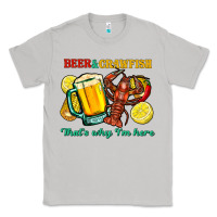 Moon Dust beer&crawfish that's why i'm here Classic Tee - FaDigitalArtStudio
