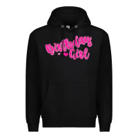 Black birthday girl Premium Hoodie - MaliasSmallBusiness
