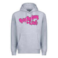 Heather Grey birthday girl Premium Hoodie - MaliasSmallBusiness